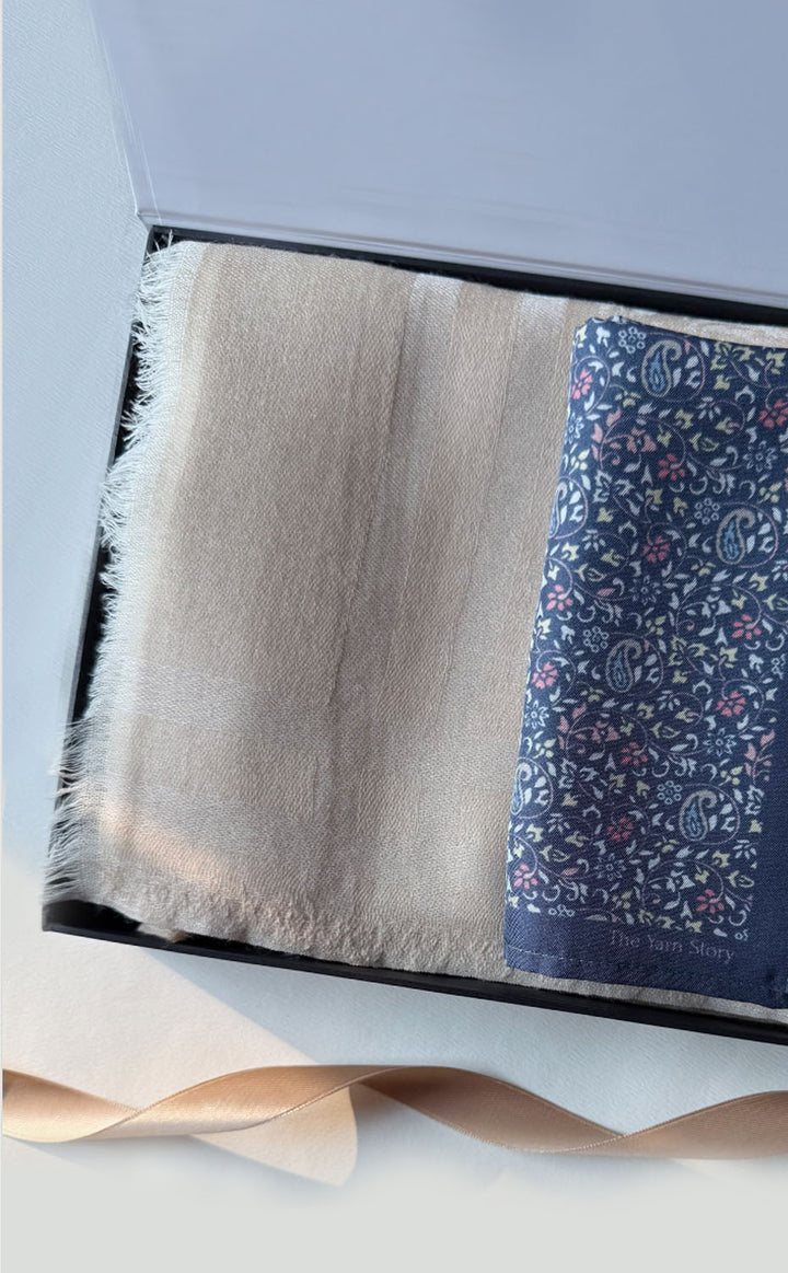 Arctic Paisley His and Her Set
