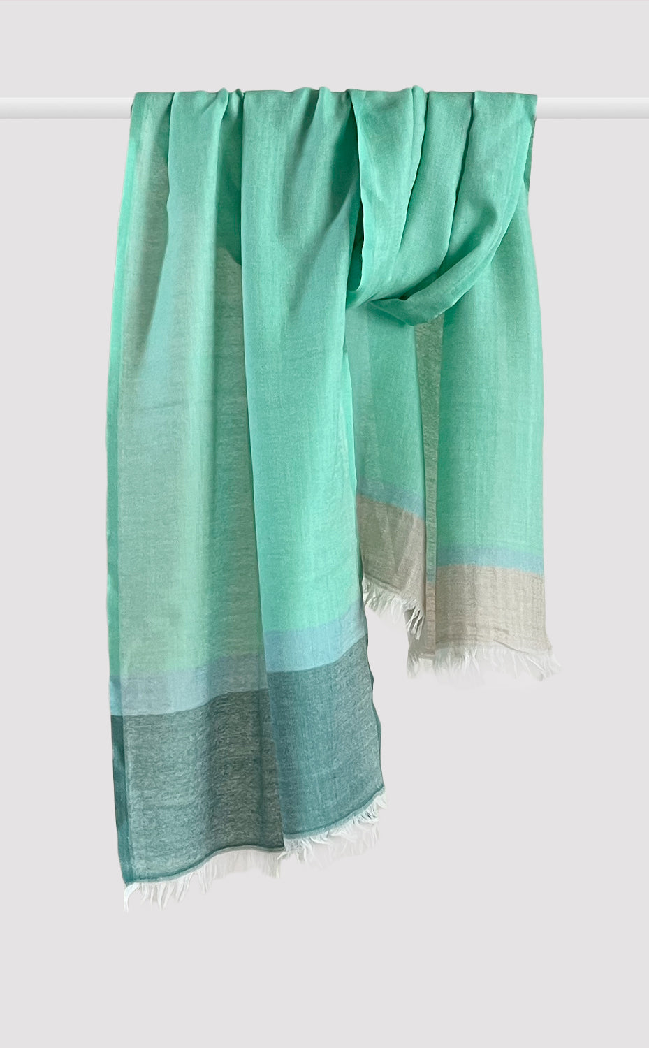 Jade Pop Merino Stole