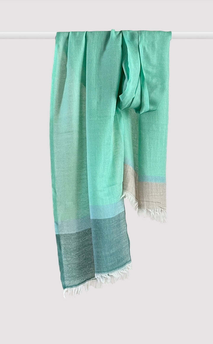 Jade Pop Merino Stole