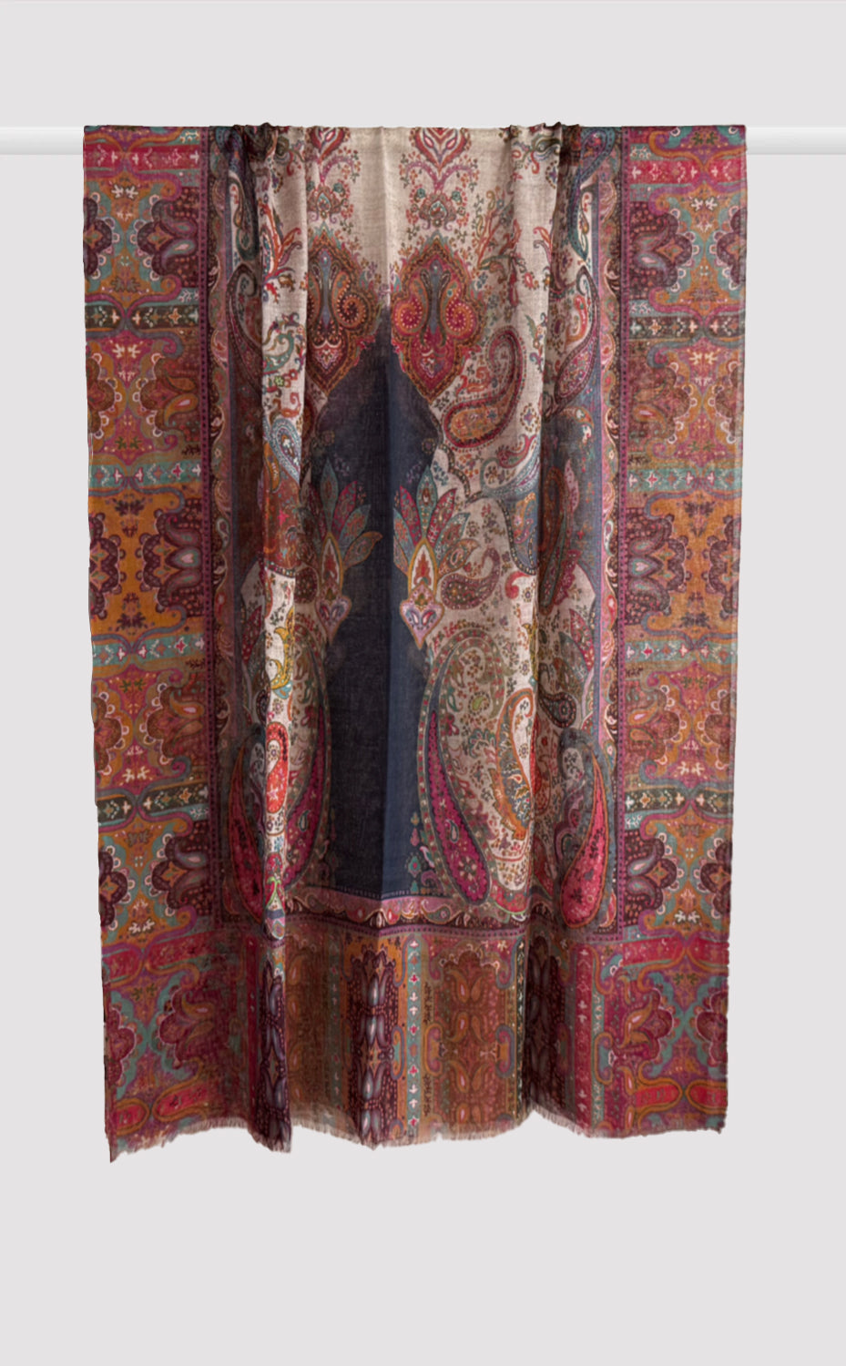 Nomads Bazar Wool Silk Shawl