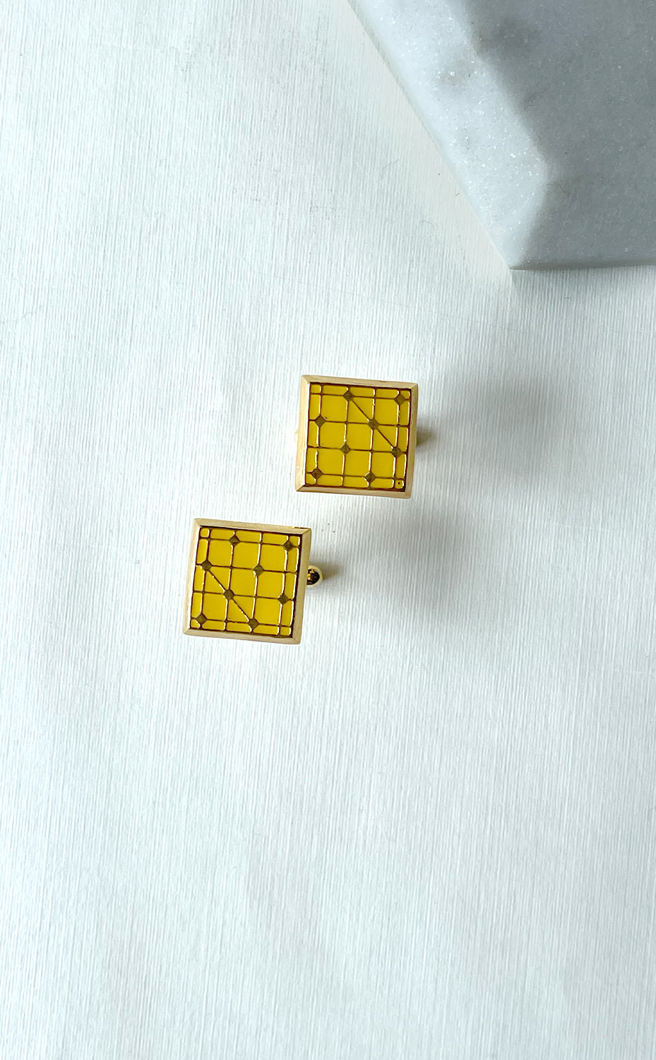 Sunshine Polka Cufflink