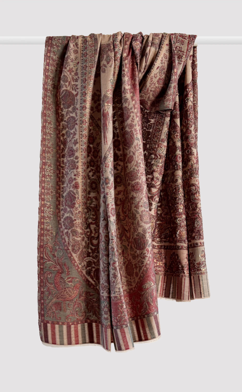 Darchini Floral Kani Shawl