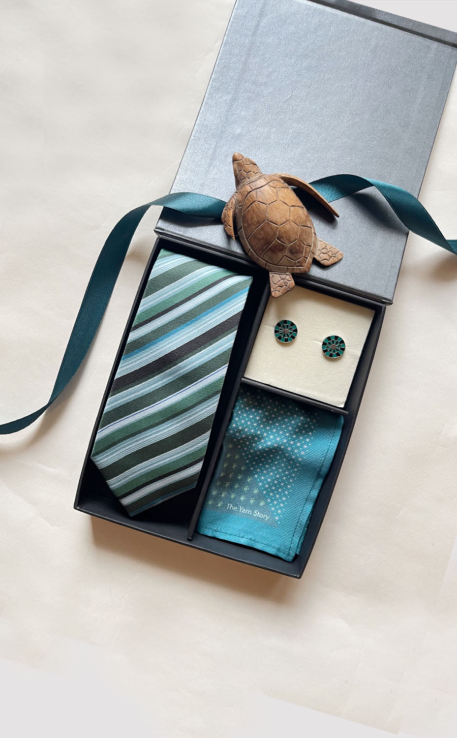 Viridian Turtles Set for Him