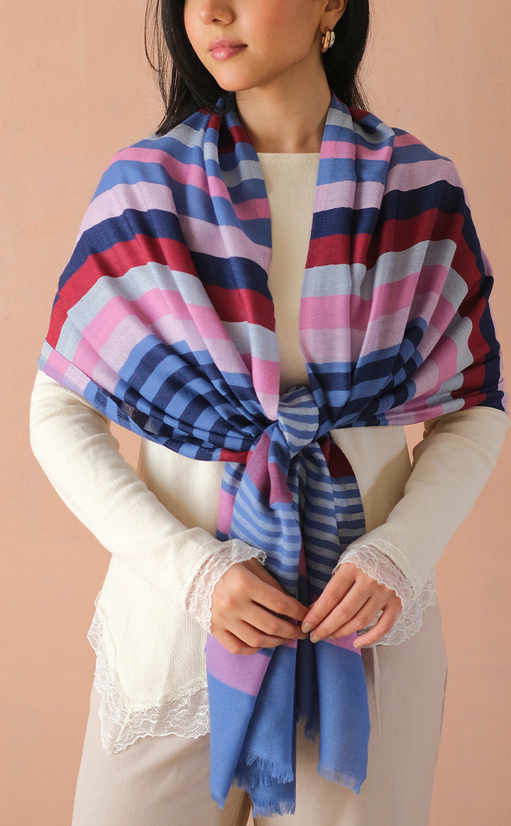 Twilight Band Merino Stole