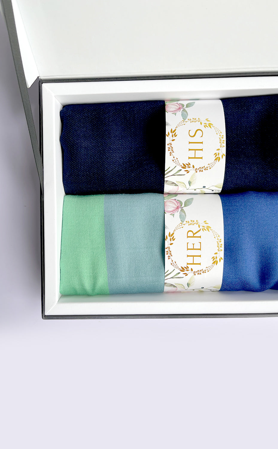 Azure Embrace His &amp; Her Set