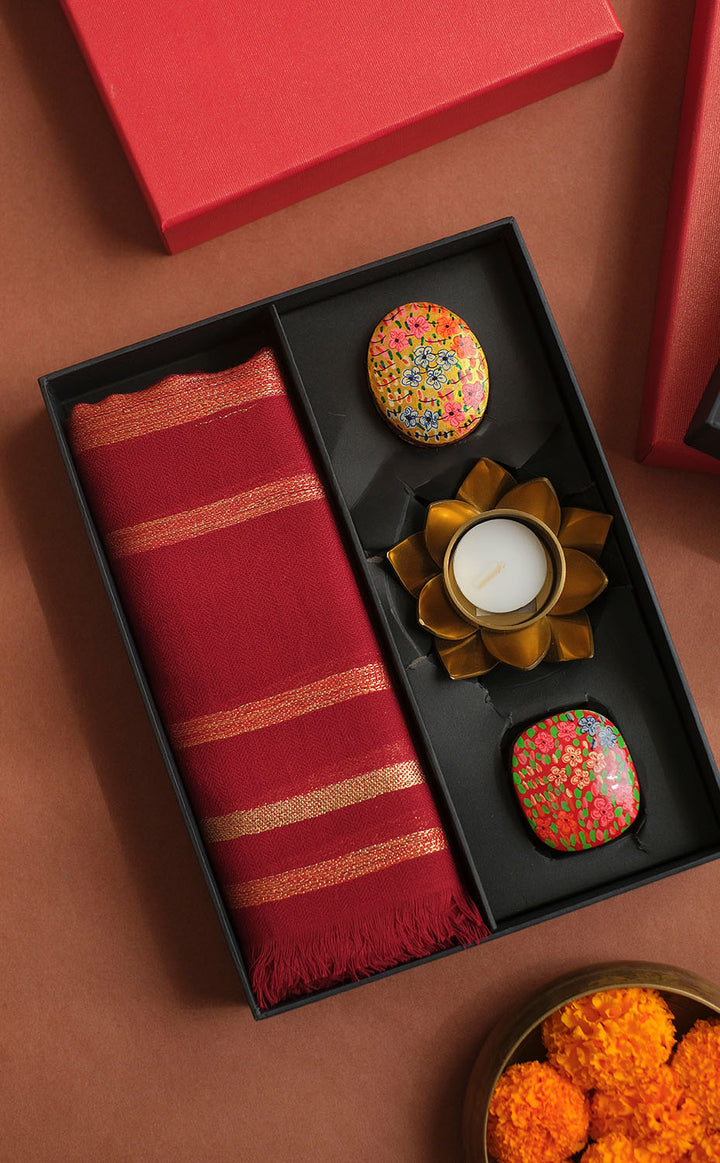 Kashmiri Zari Aura Giftset