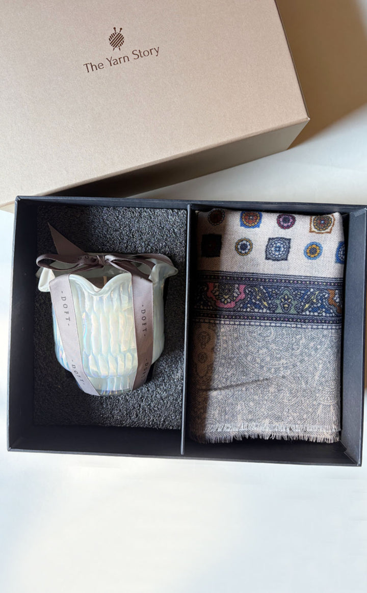Ivory Smoke Candle Set