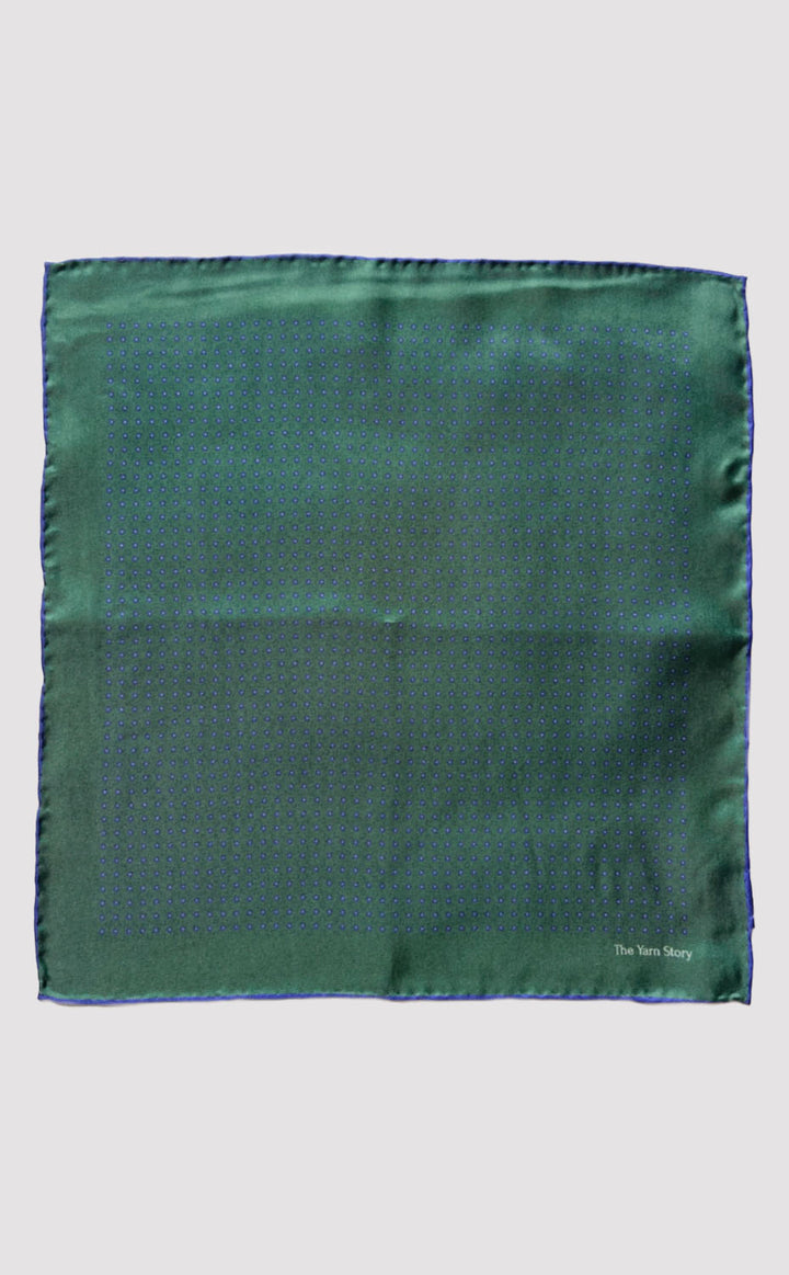 Pine Bloom Pocket Square