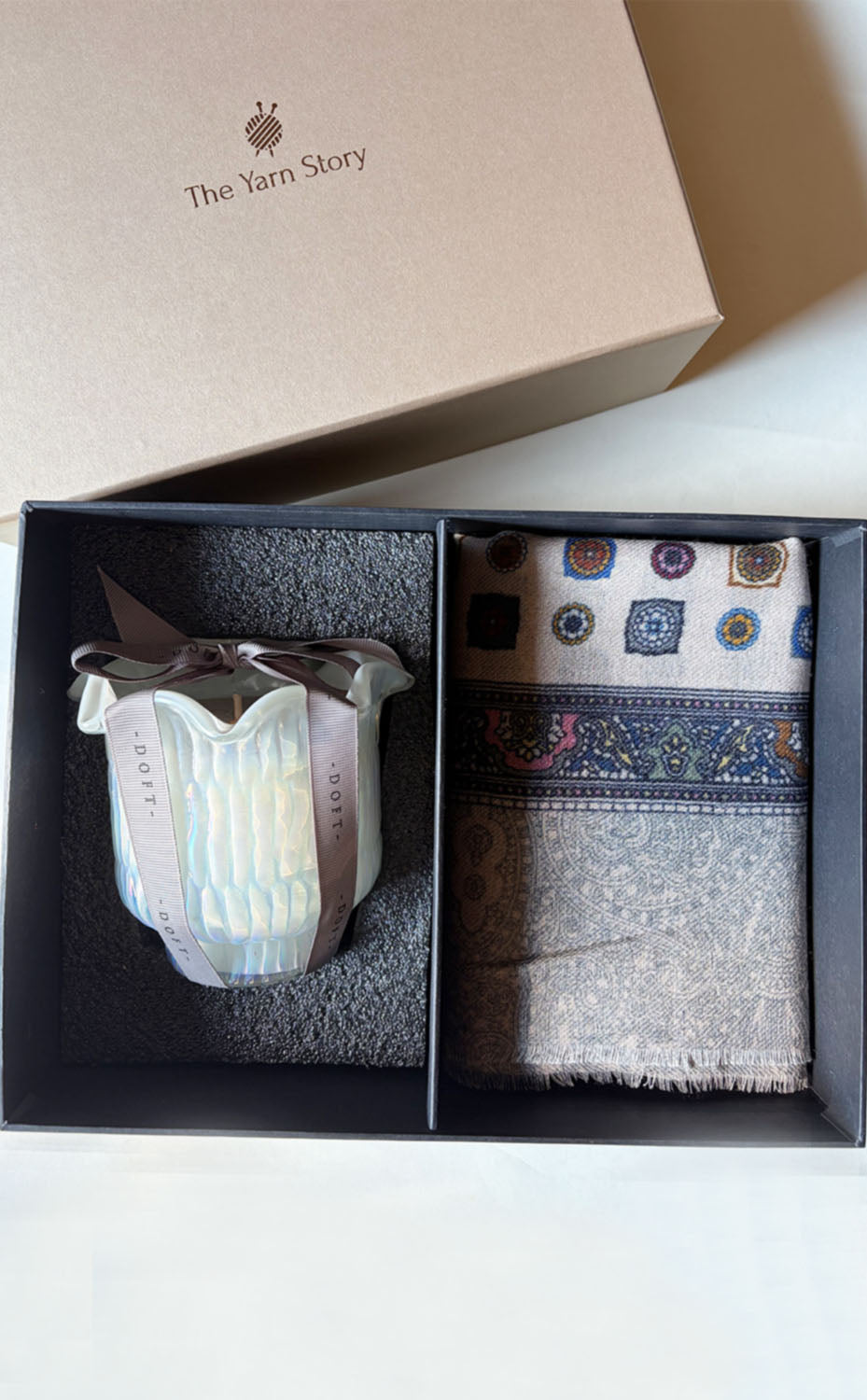 Ivory Smoke Candle Set