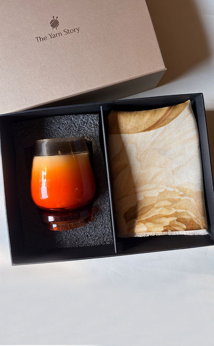 Ivory Hues Candle Set for Her