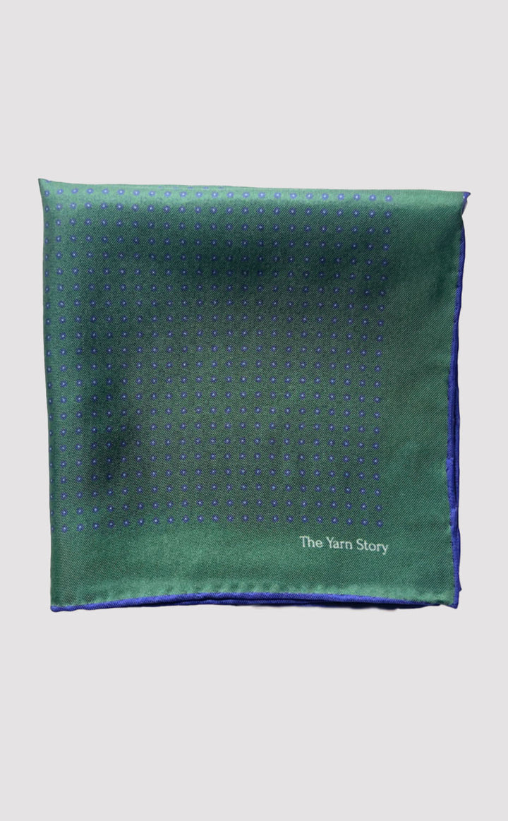 Pine Bloom Pocket Square