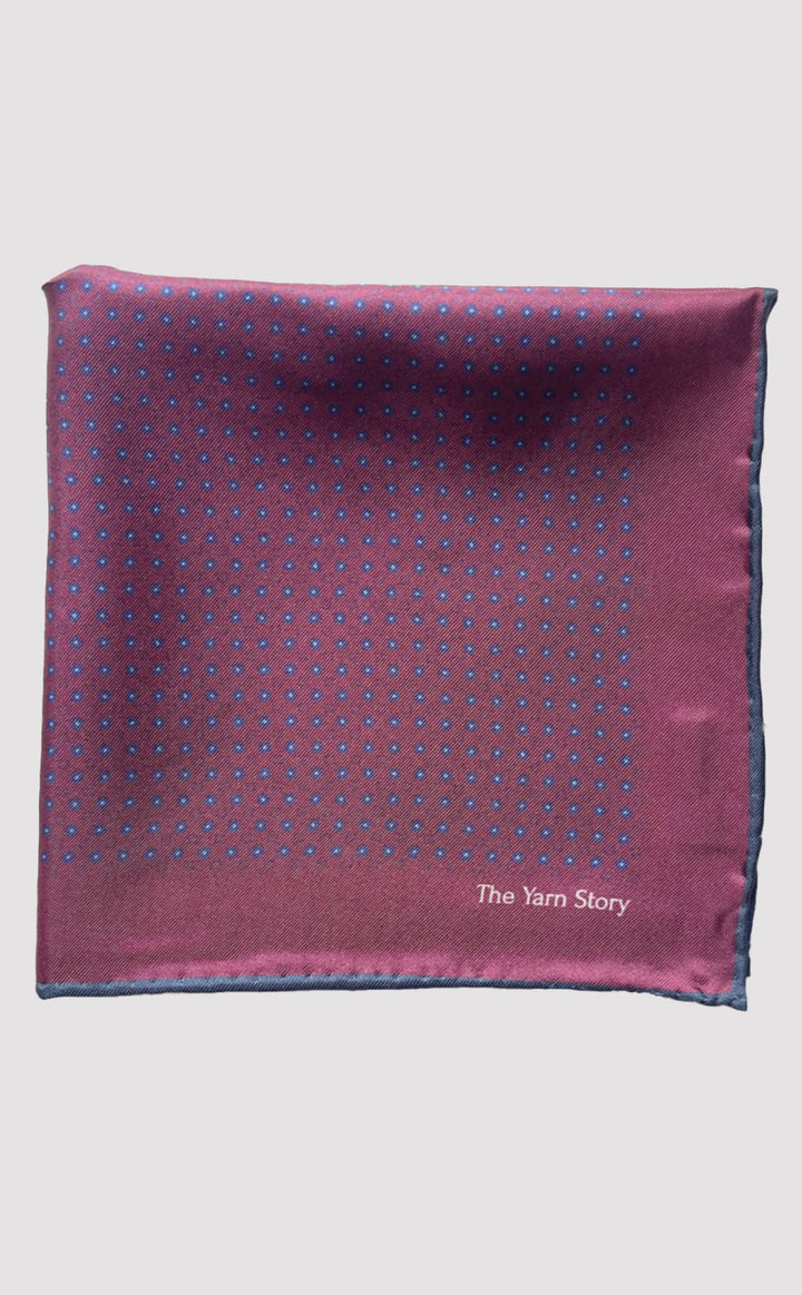Cherry Bloom Pocket Square