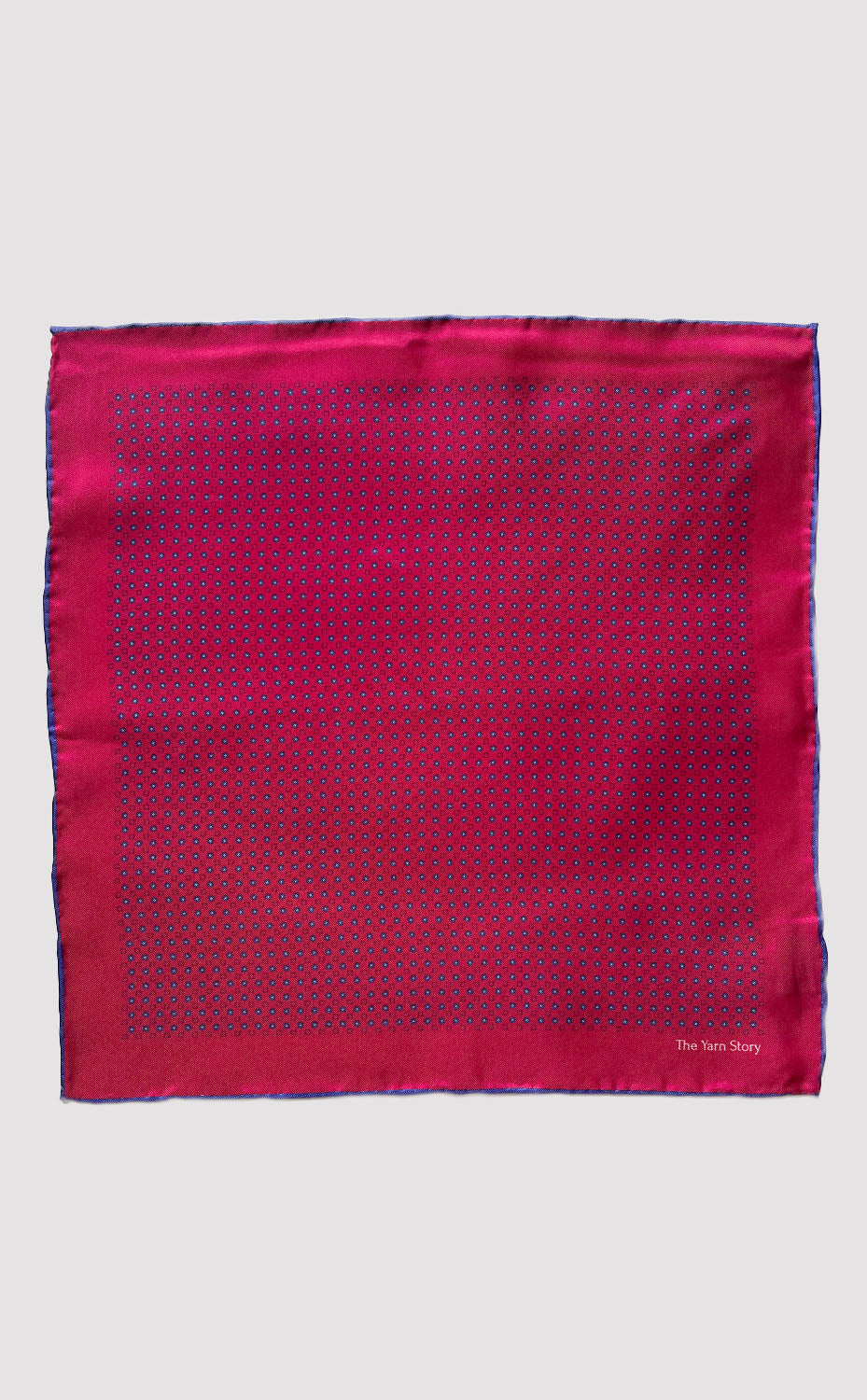 Rosewood Bloom Pocket Square