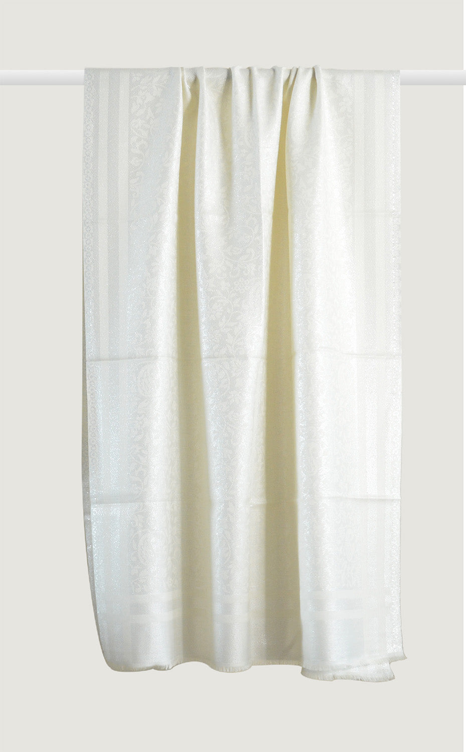 Fine Wool Zari Stole