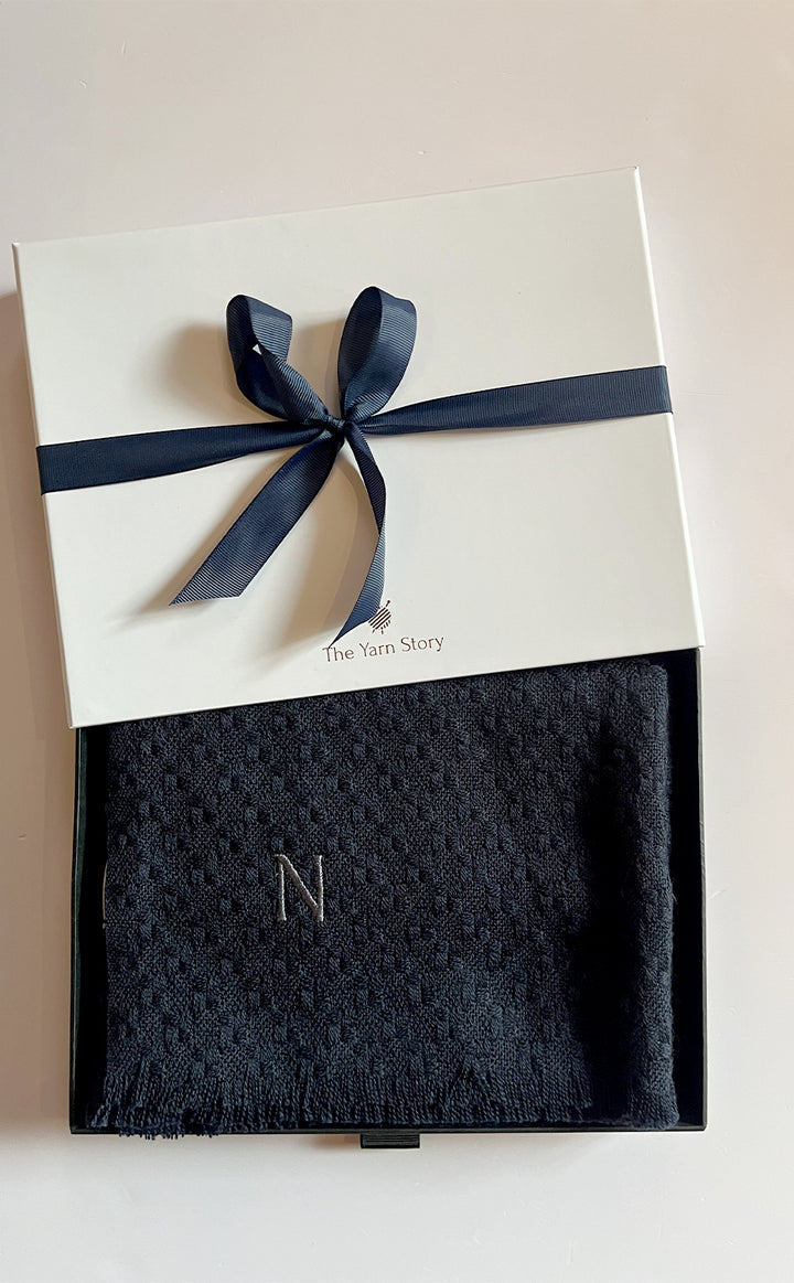 Personalised Woven Muffler For Him