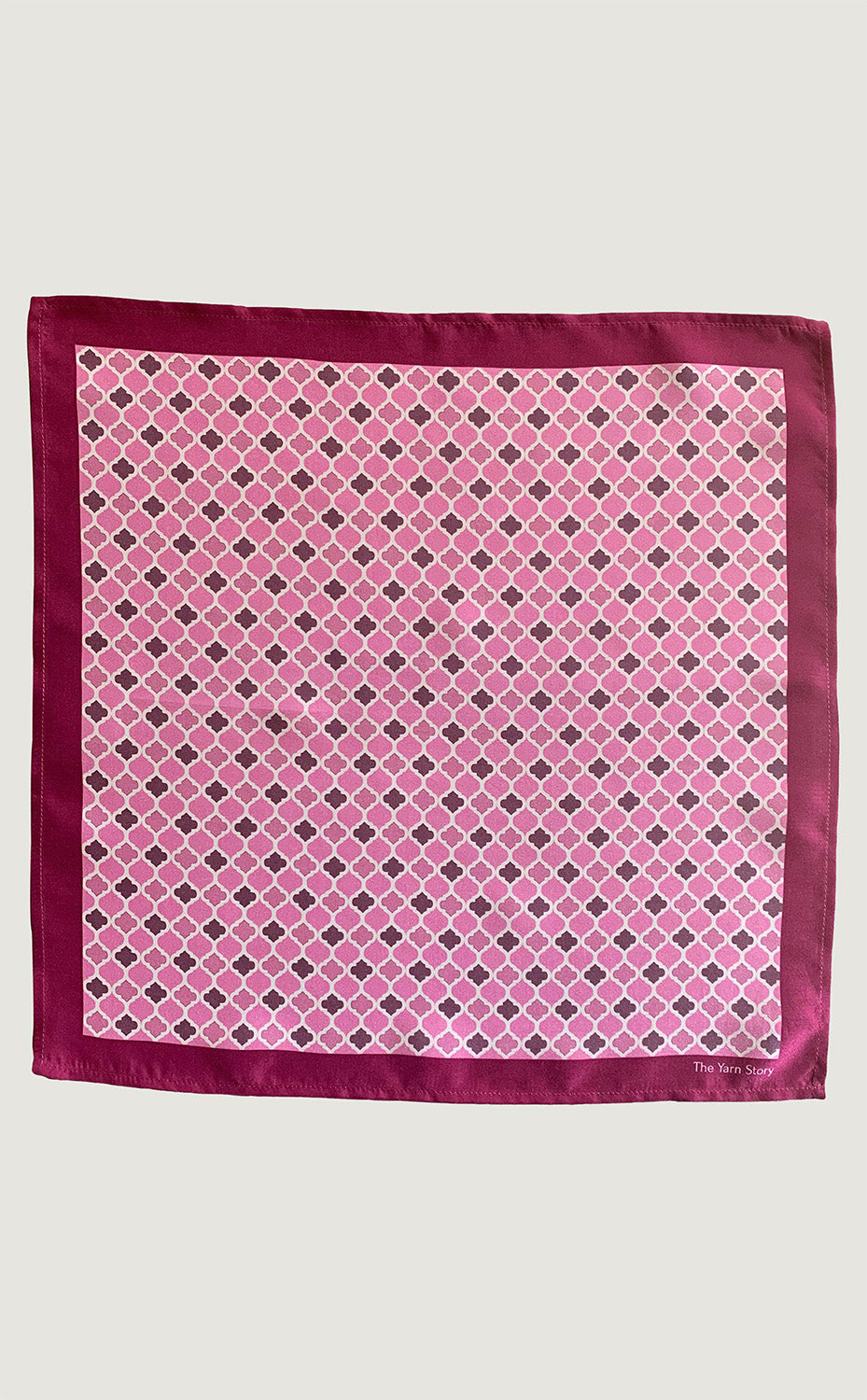 Moroccan Mauve Pocket Square