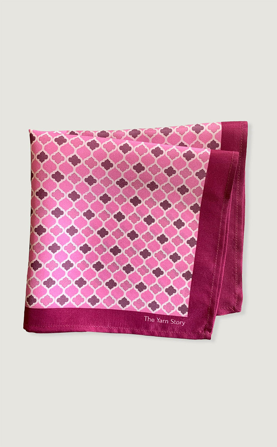 Moroccan Mauve Pocket Square