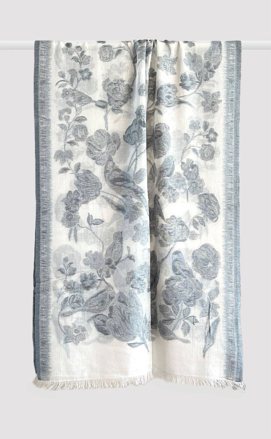 Greybird Flower Stole
