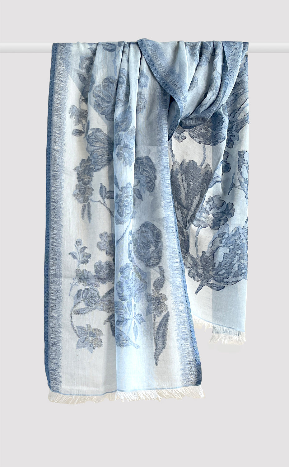 Bluebird Flower Stole