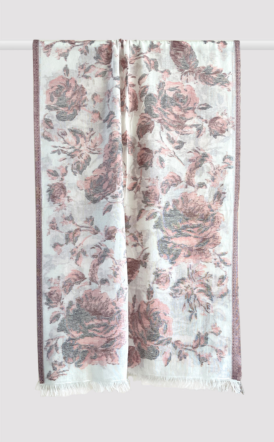 Vintage Rose &amp; Bloom Flower Stole