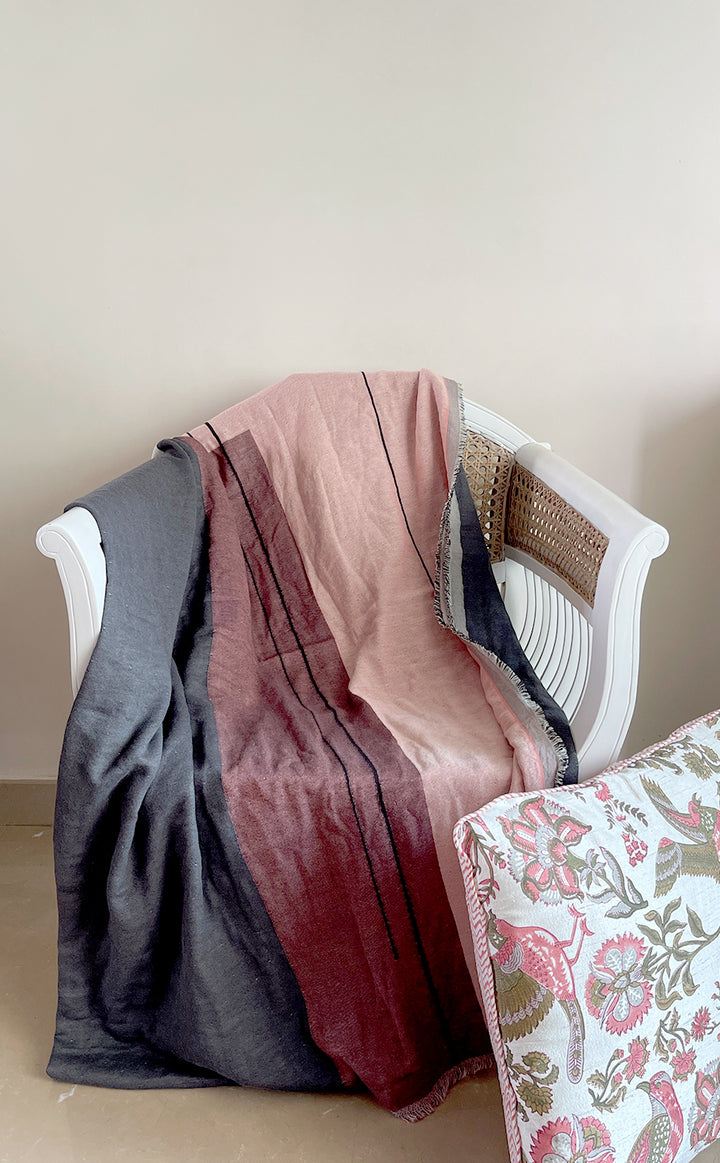 Caramel Block Throw