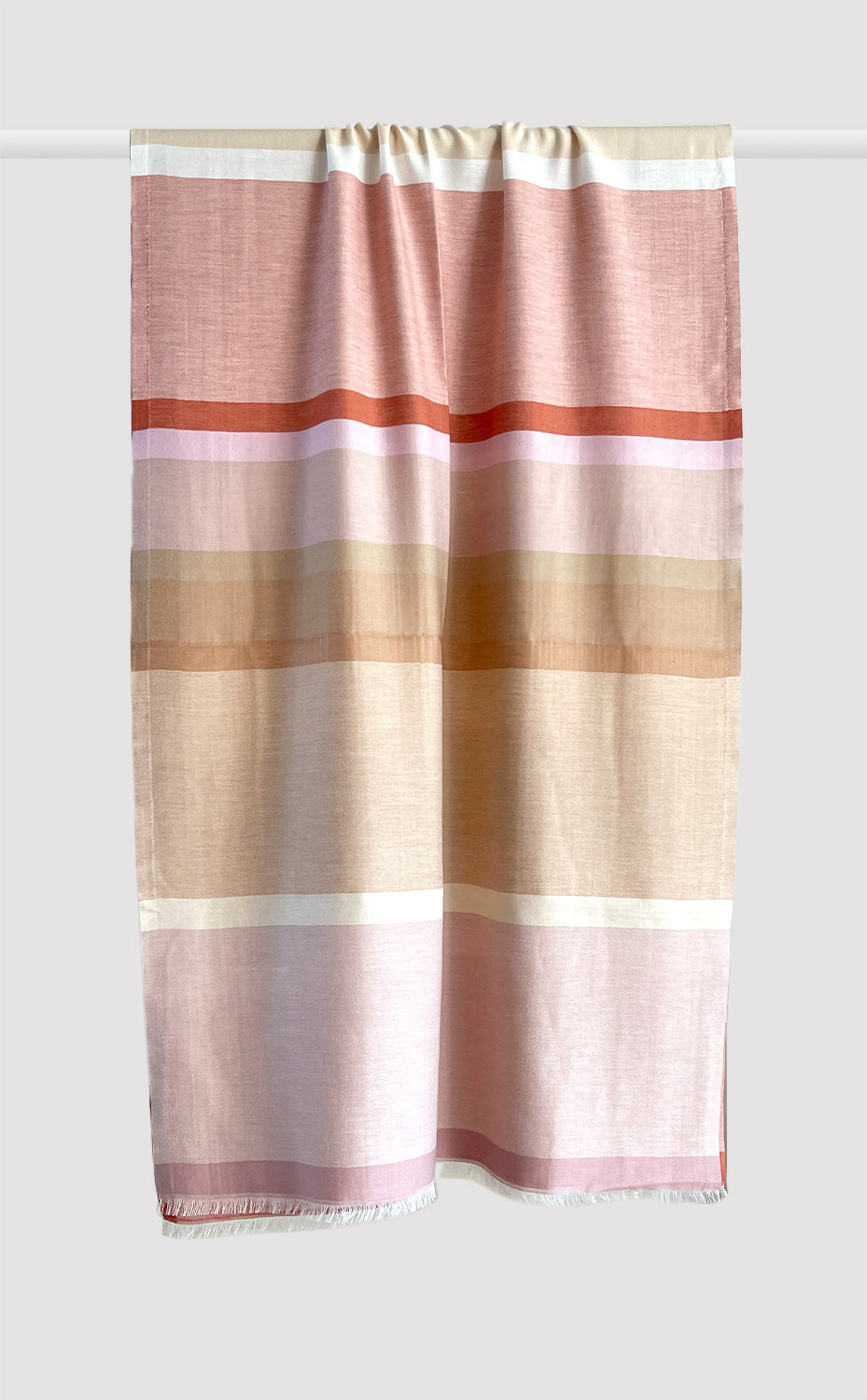 Pastel Pink Bars Stole