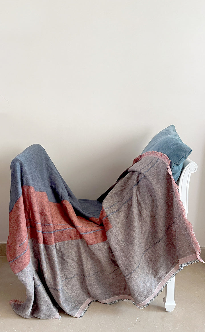 Celadon Block Throw