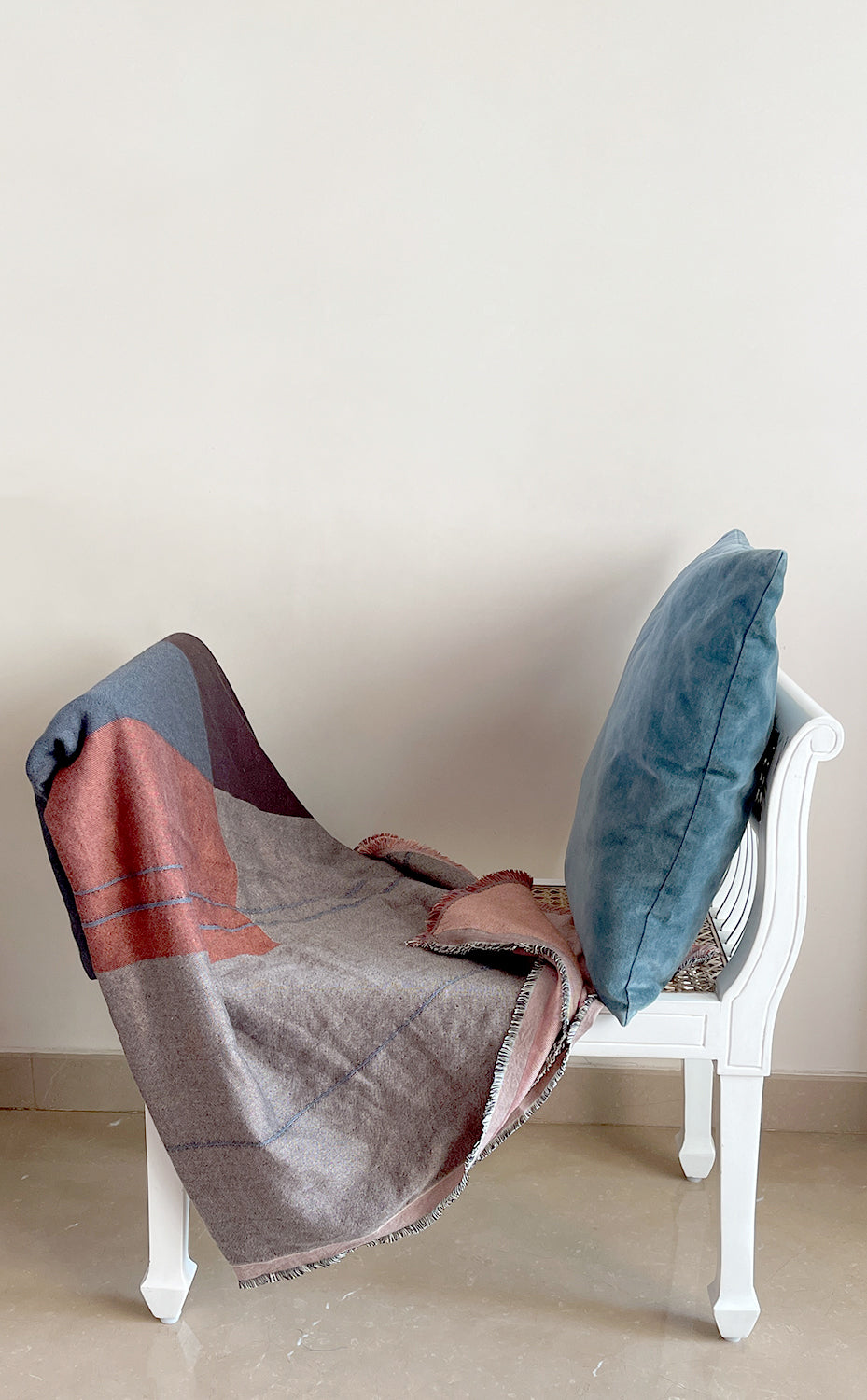 Celadon Block Throw