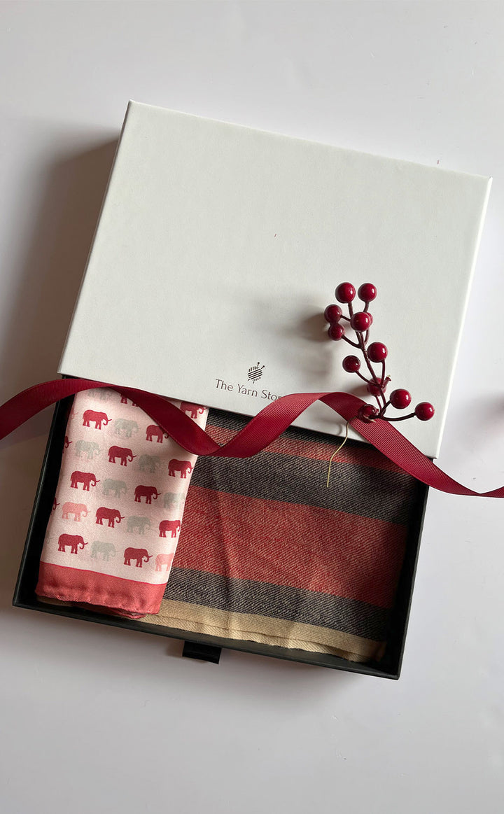 Carmine Elephant Set for Him