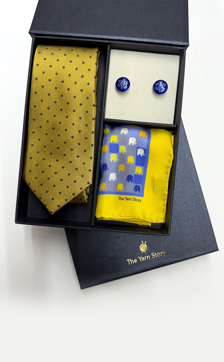 Golden Tie Gift Set For Him