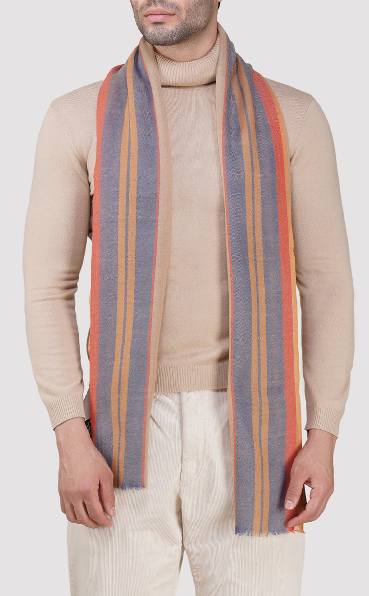 Sienna Striped Muffler