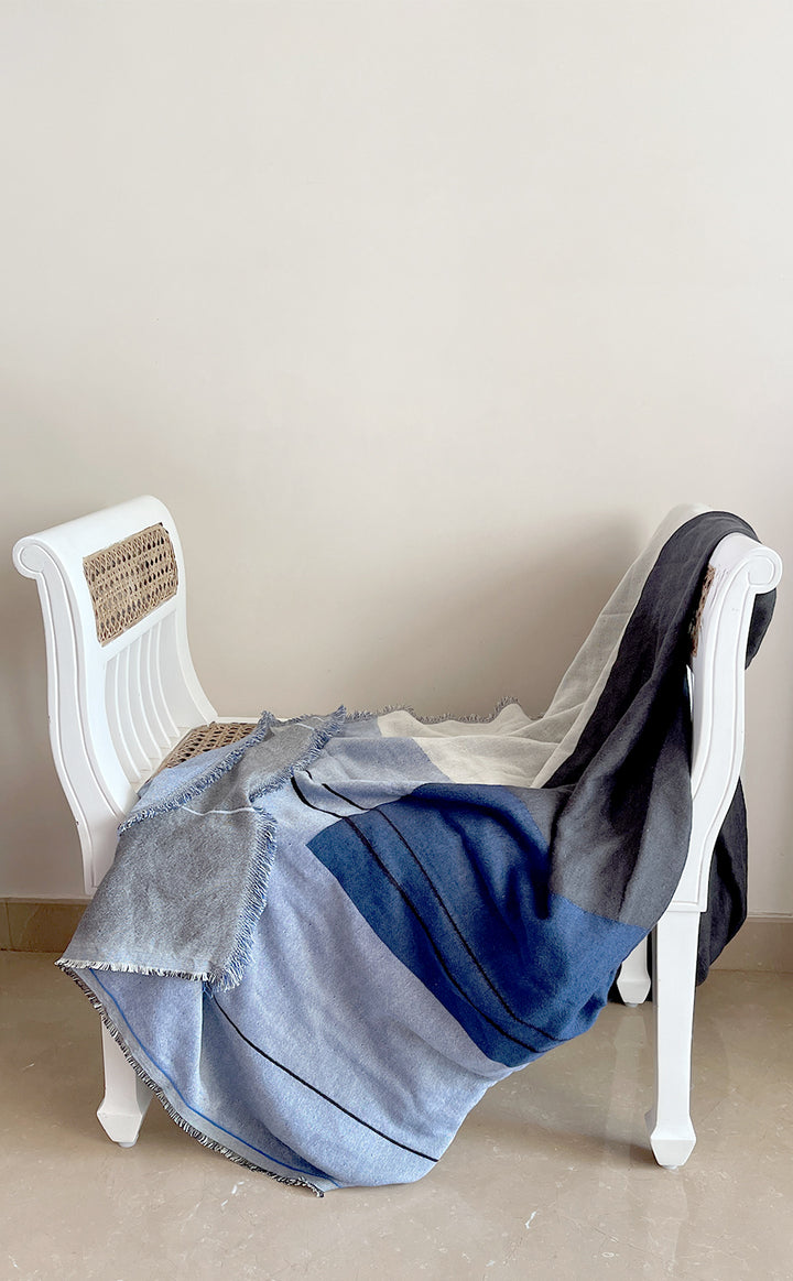 Royal Block Throw