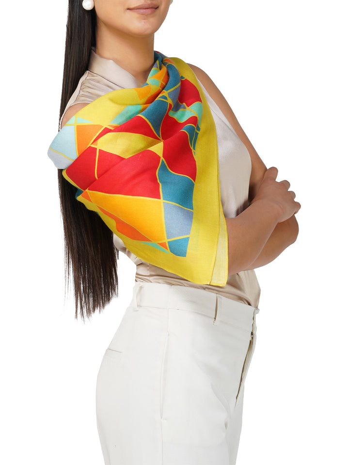 Jouy Yellow Scarf