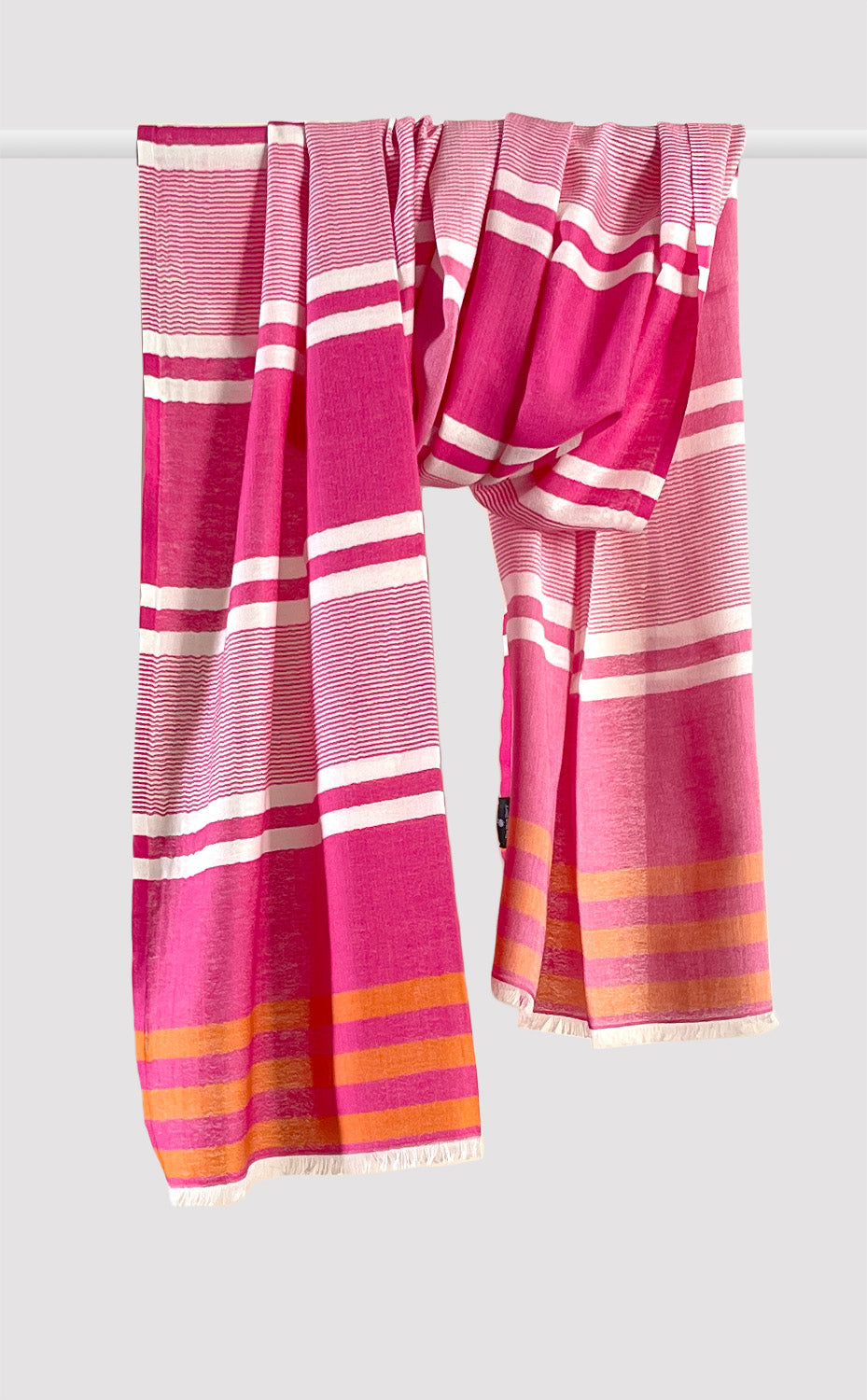 Pink Punch Cotton Stripes