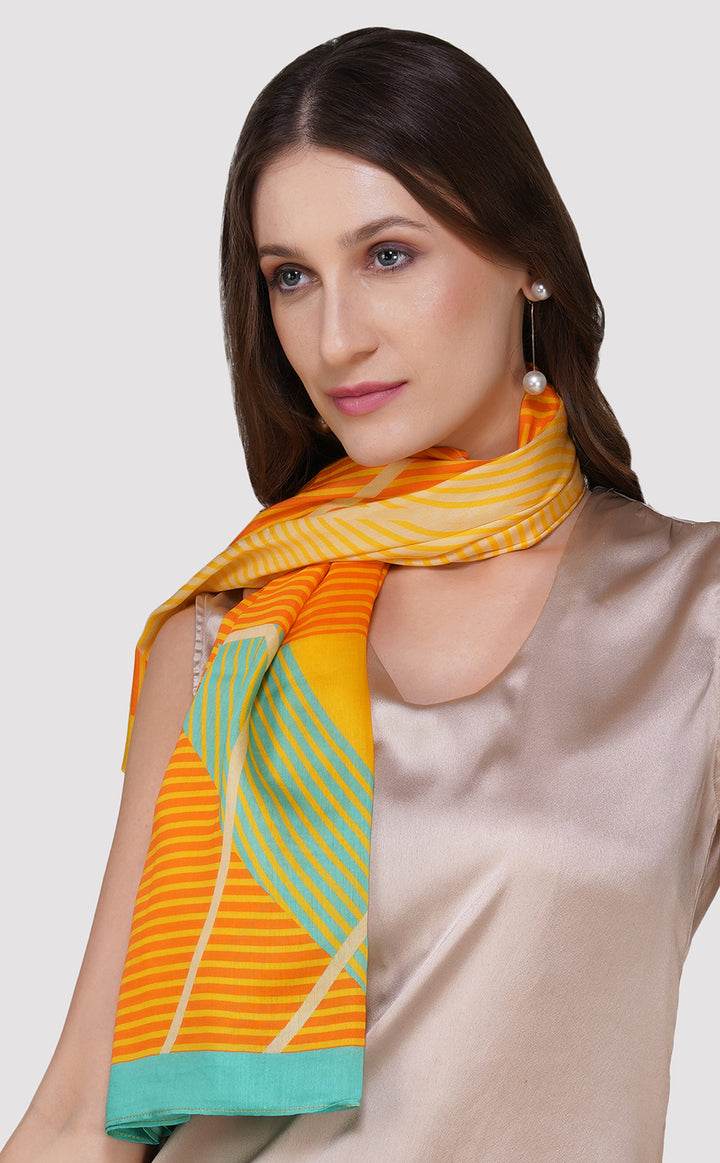 Cadmium Contour Scarf