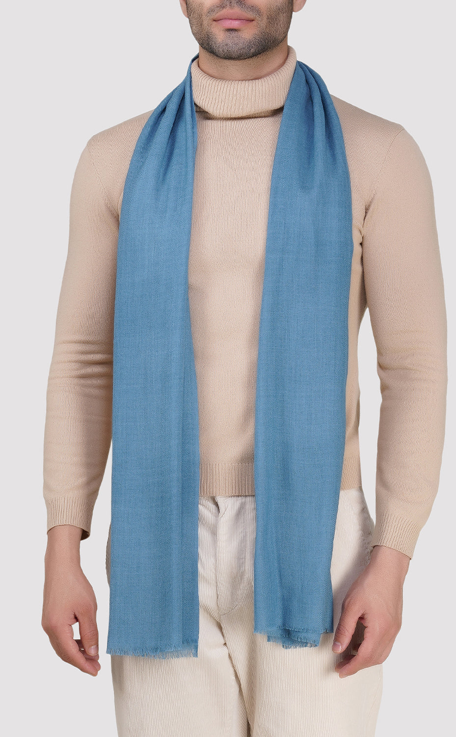 Egyptian Blue Twill Muffler