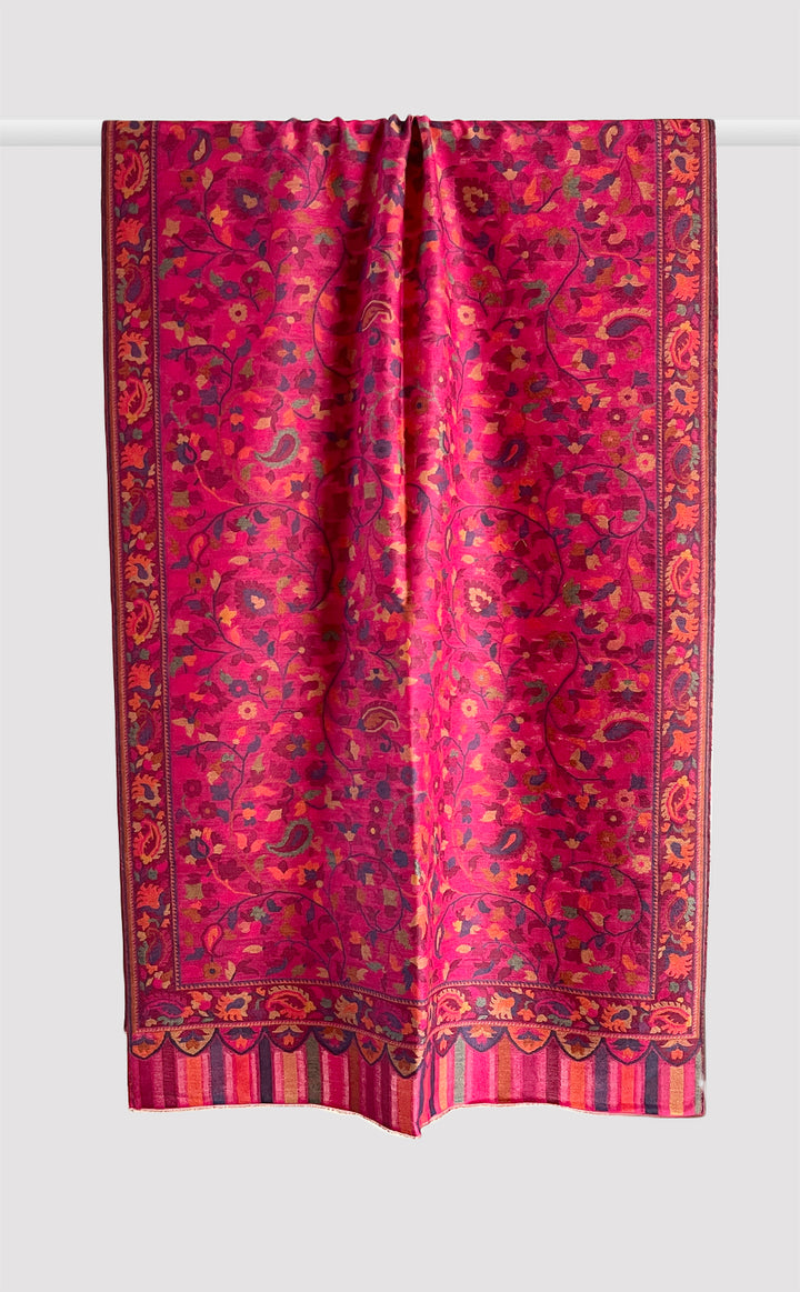 Rani Pink Full Kani Stole