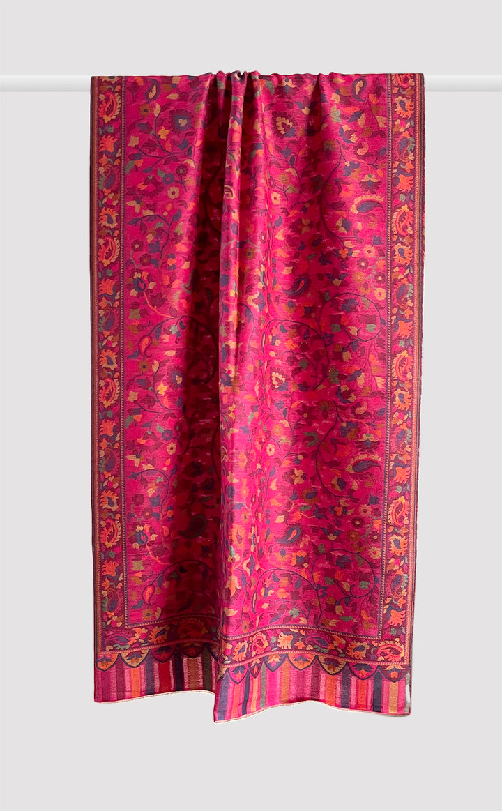Rani Pink Full Kani Stole