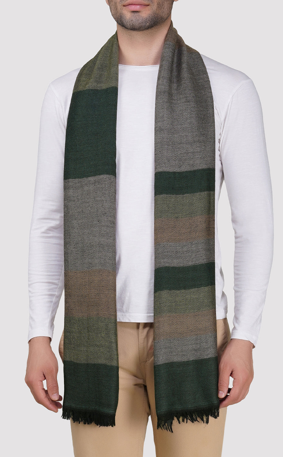 Earth Merino Shawl