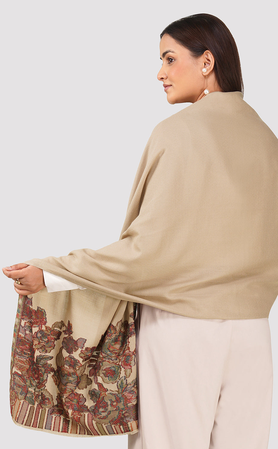 Rose Fawn Kani Stole