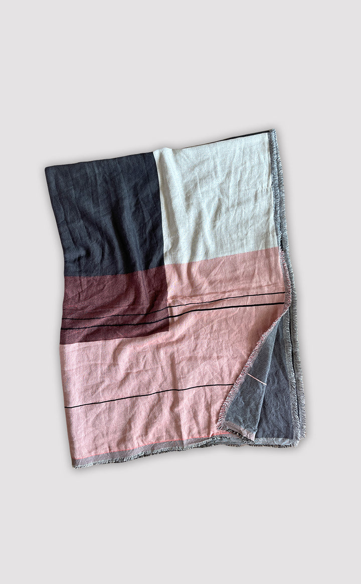 Caramel Block Throw