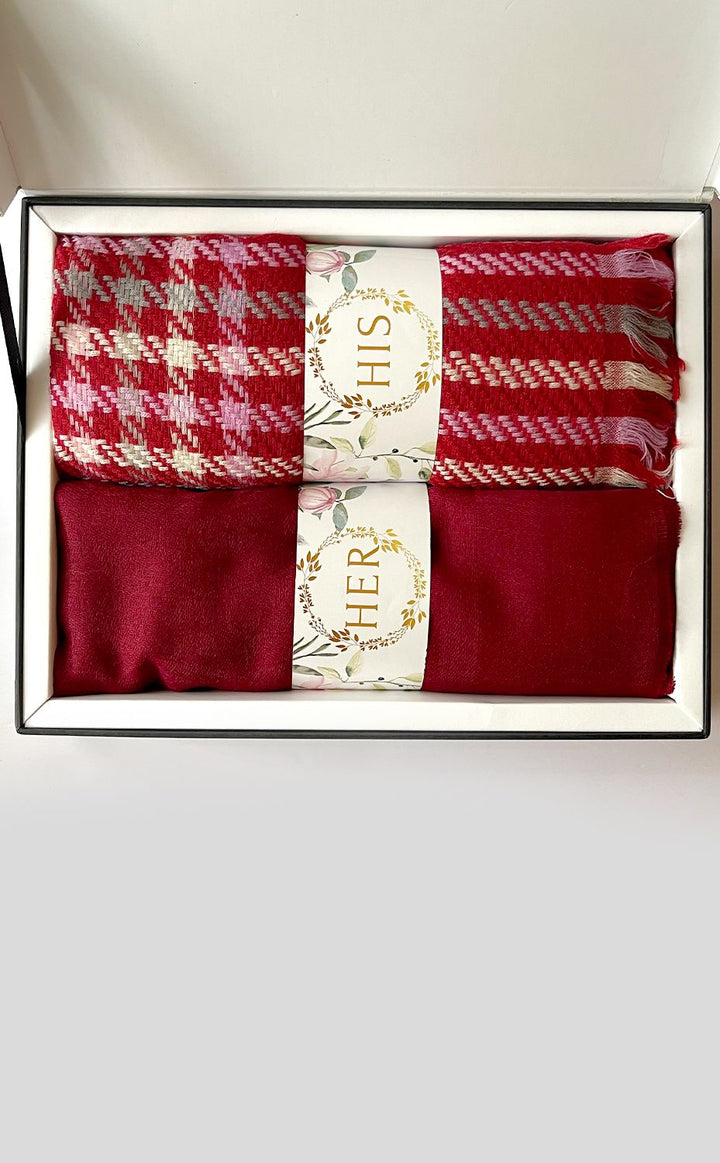 Crimson Wraps His &amp; Her Set