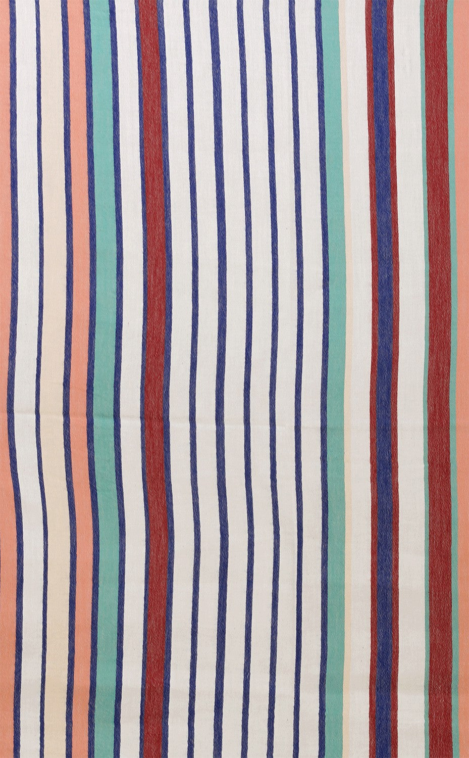 Coral Cotton Stripes