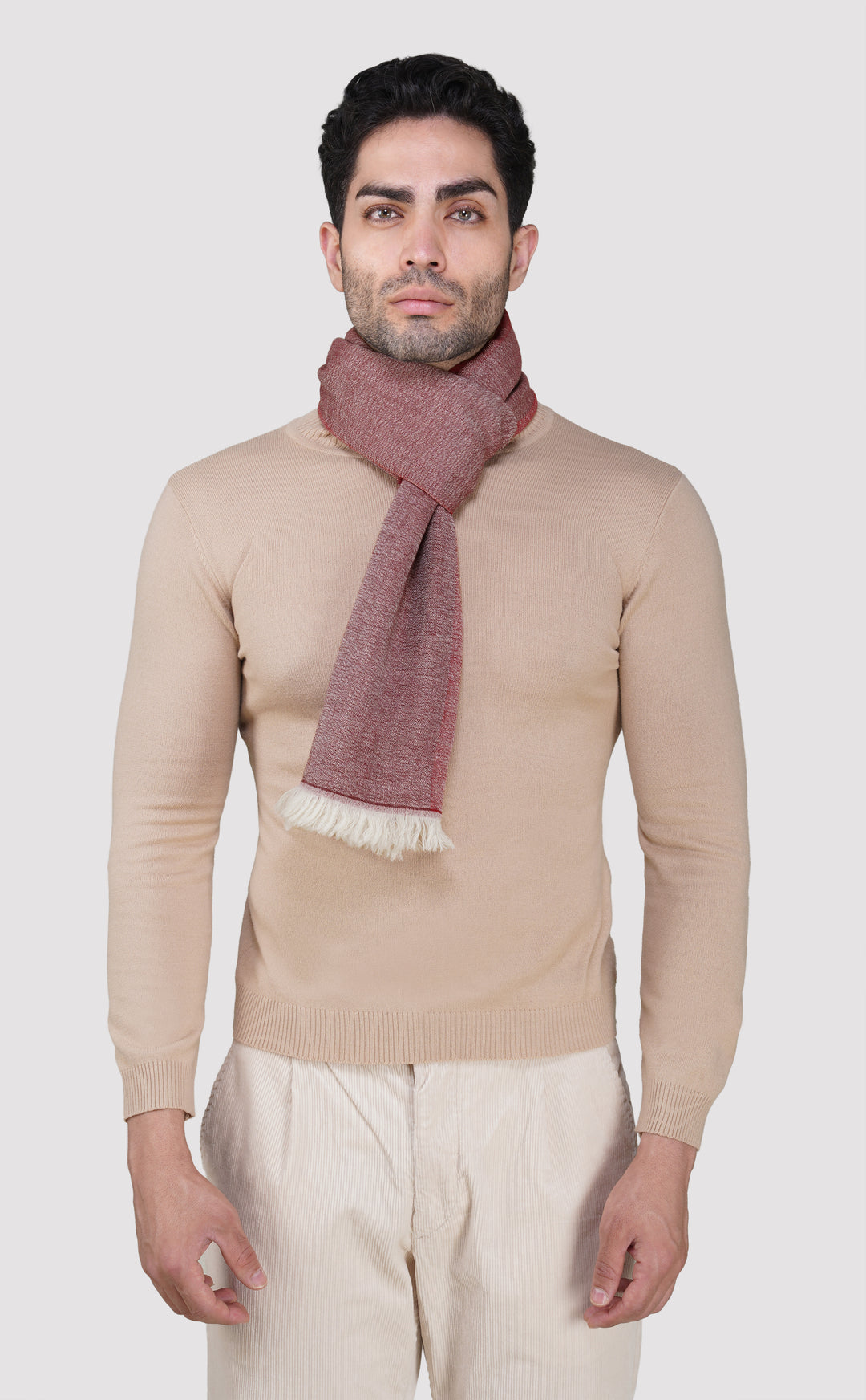 Two Tone Blush Muffler