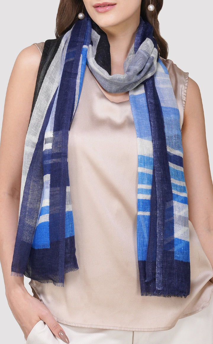 Santorini Linen Modal Stole