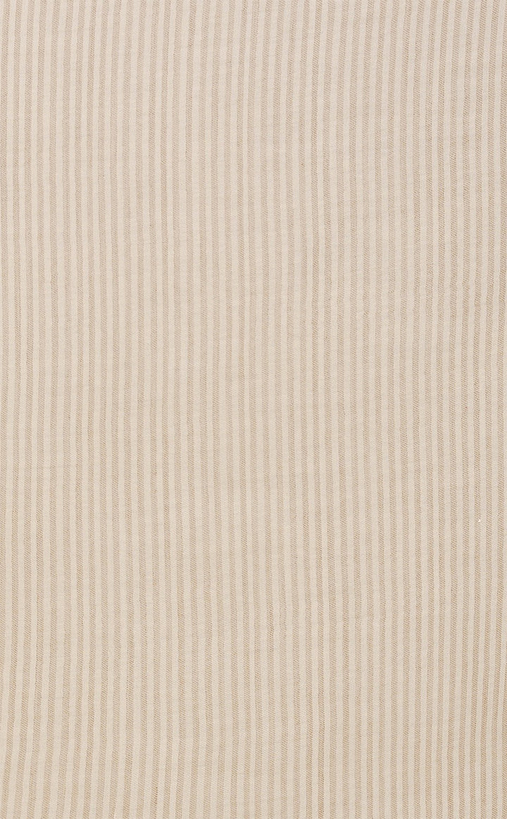 Broad Brown Streak Zari Stole