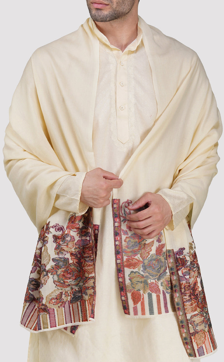 Rose Ivory Kani Stole