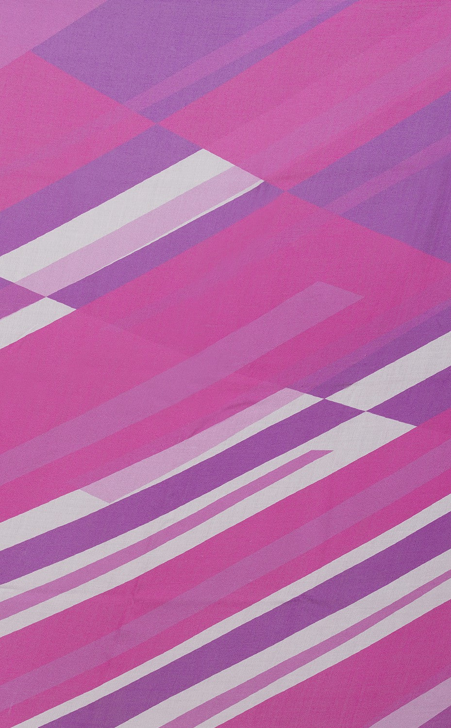 Mauve Stripe Printed Shawl