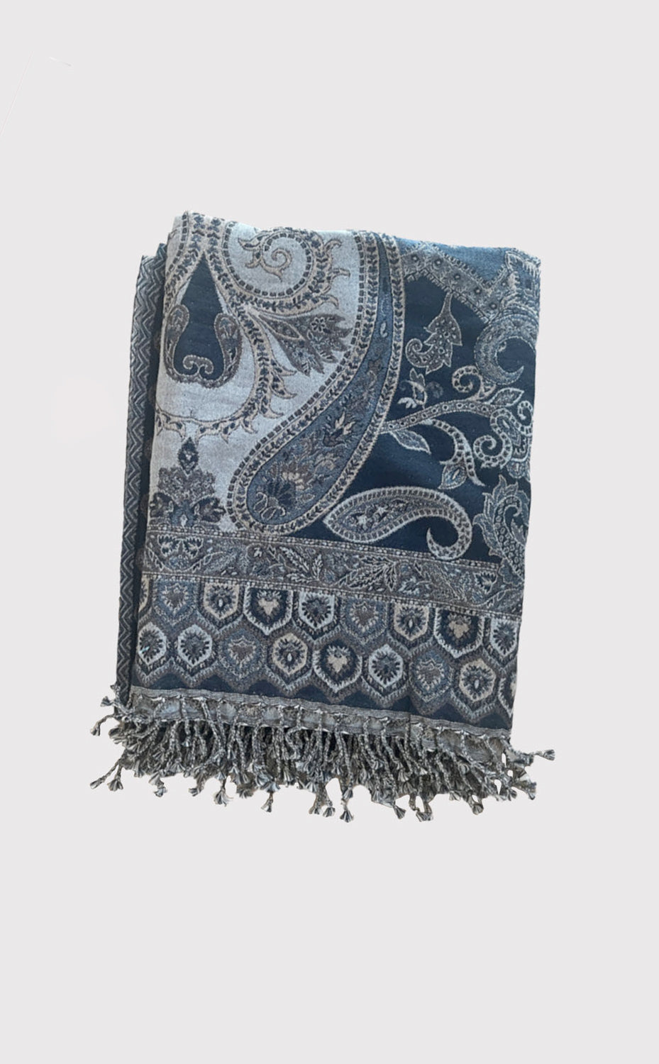 Classic Paisley Throw