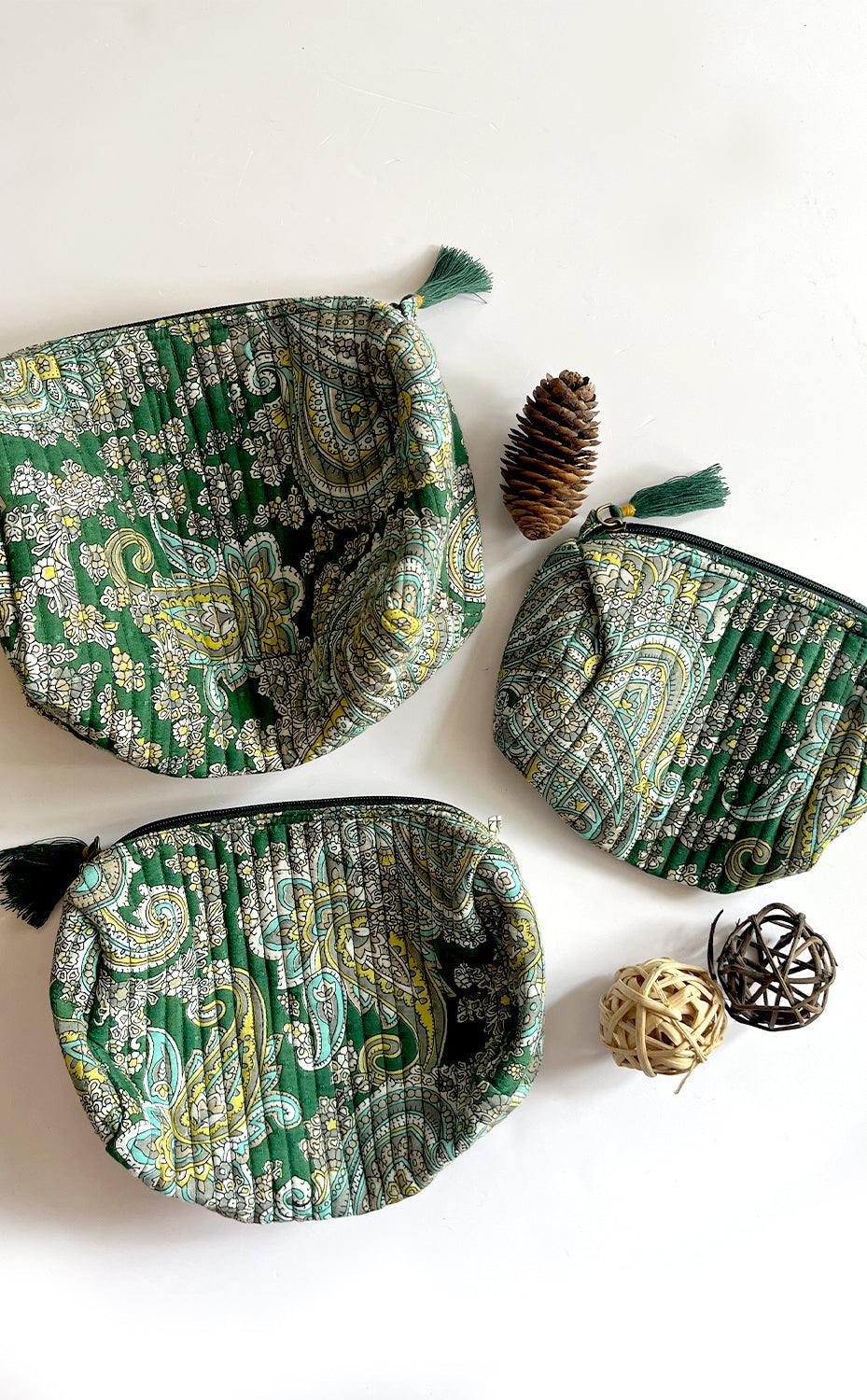 Aquamarine Paisley Set for Him